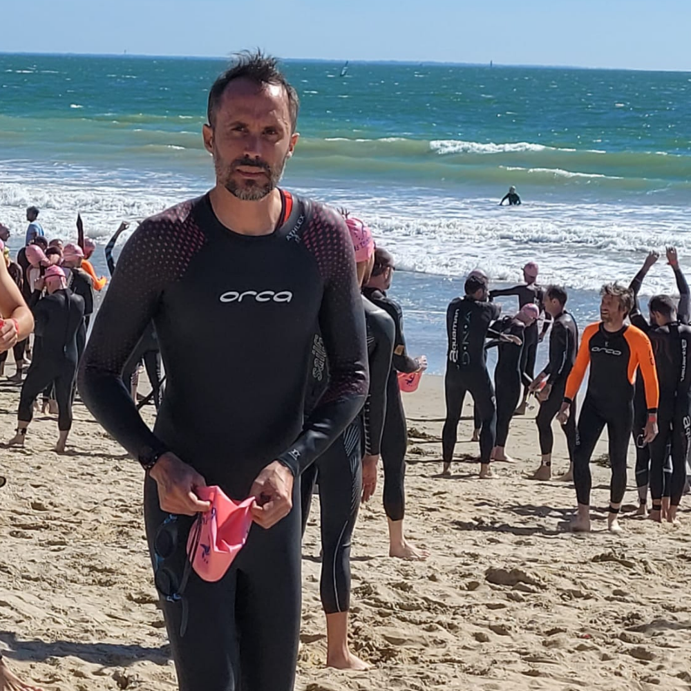 Bertrand Huteau ostéopathe la baule triathlon Bertrand Huteau ostéopathe la baule triathlon