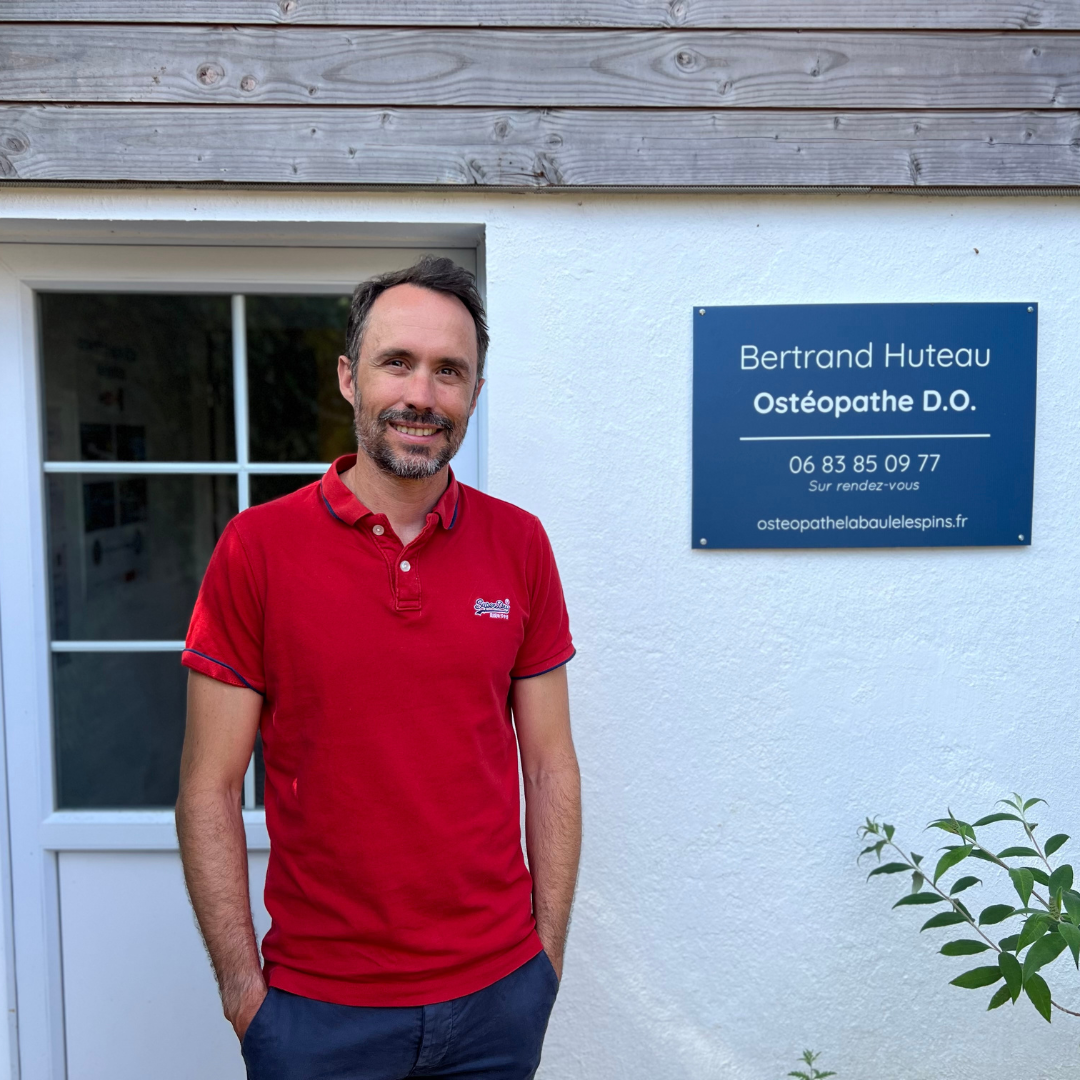 Bertrand Huteau ostéopathe la baule