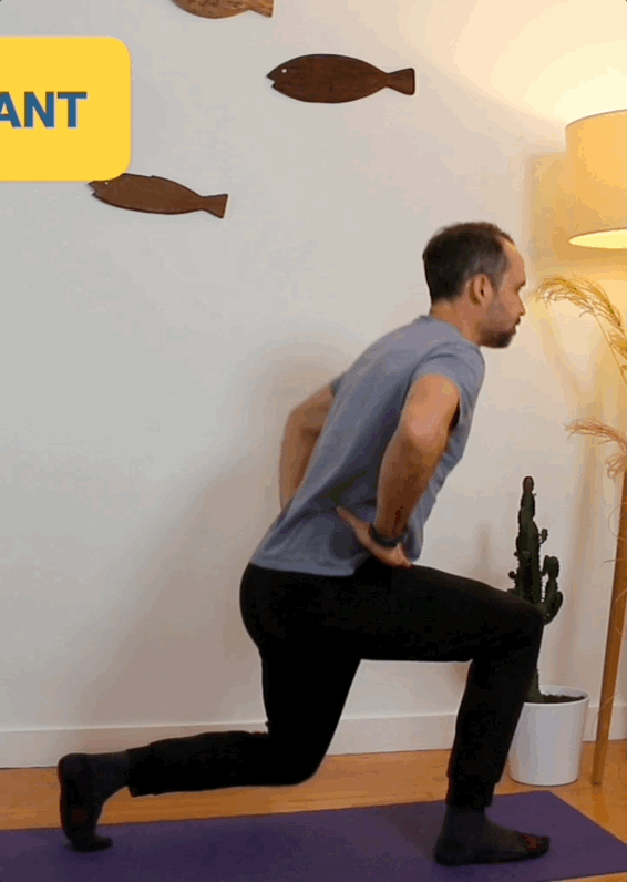 fente avant - renforcement des cuisses fente avant - renforcement des cuisses