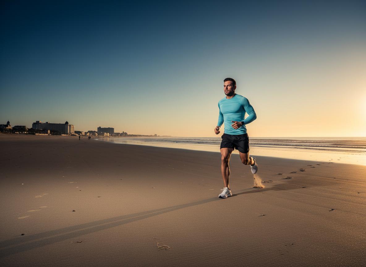 Sportif course à pied